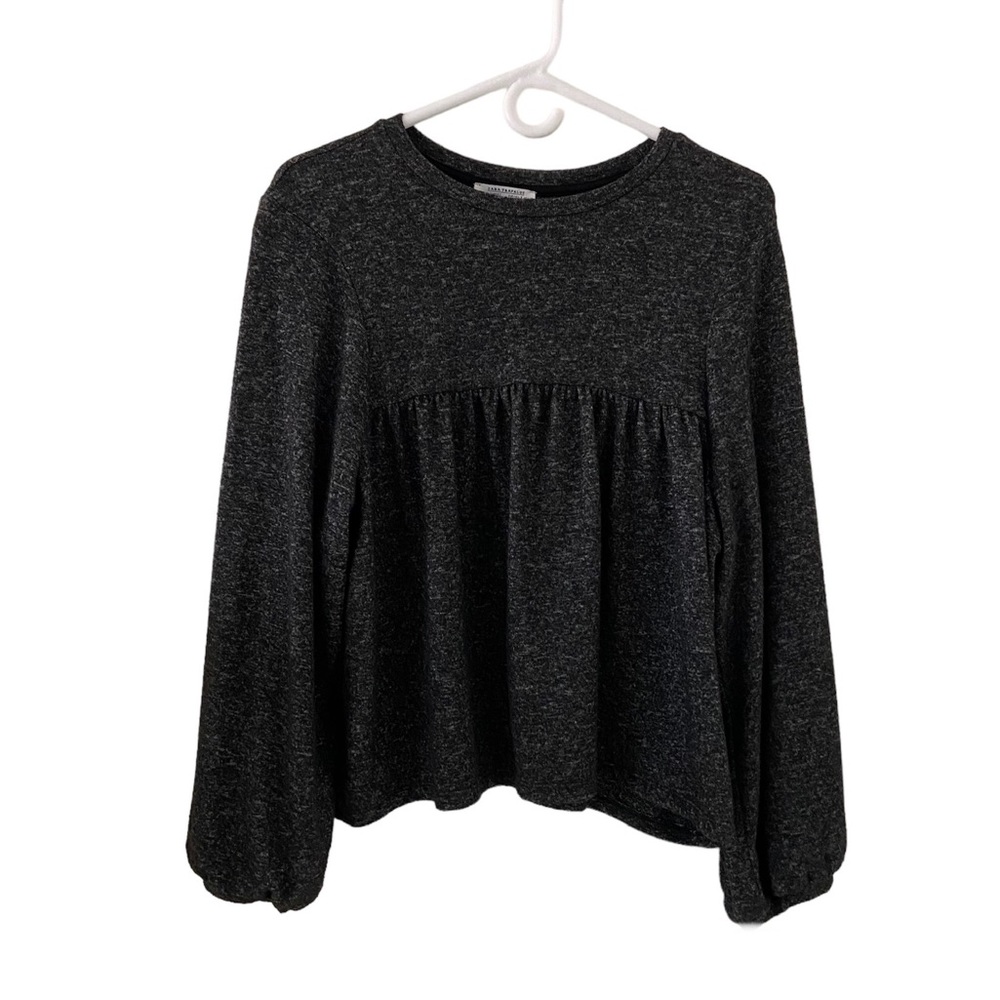 Zara Trafaluc Puff Sleeve Top